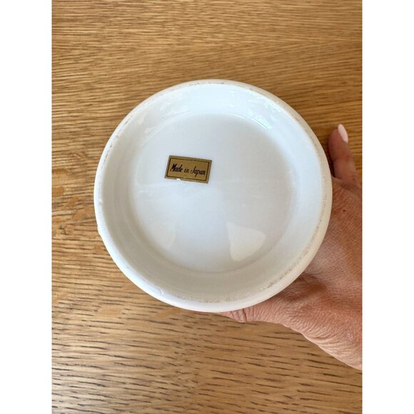 Vintage Train Motif Mustache Shaving Mug Porcelain Made In Japan Antique 4 Inche - Picture 5 of 9